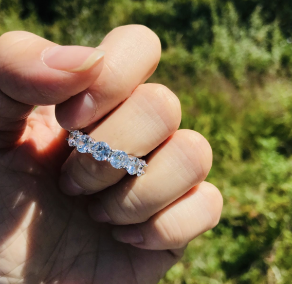 Italo Eternity Wedding Band For Women Classic Band Ring