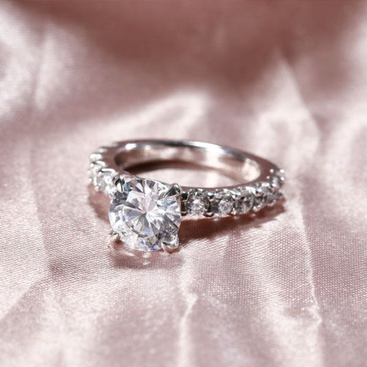 Italo 3 Carat Engagement Ring Classic Engagement Ring