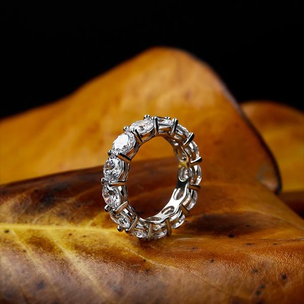 Italo Eternity Wedding Band For Women Classic Band Ring