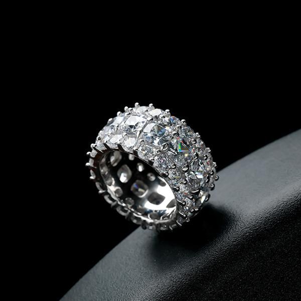 Eternity Cushion Cut Wedding Band Eternity Band For Women