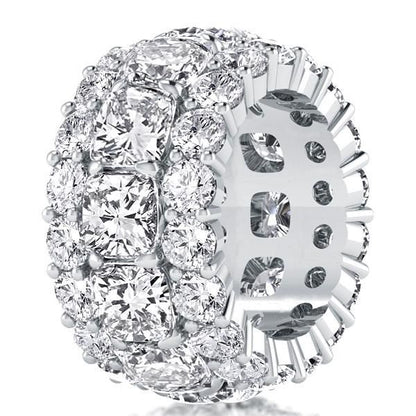 Eternity Cushion Cut Wedding Band Eternity Band For Women