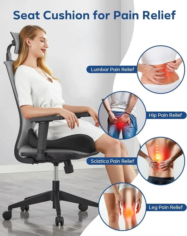 🎁LAST DAY 50％ OFF🎁Ergonomic Memory Foam Seat Cushion
