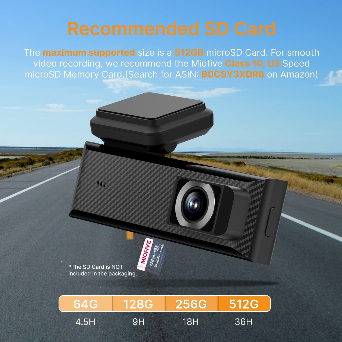 Dash Cam Mini 2 – 2K+1080P FHD Smart Car Camera with Built-in Wi-Fi & GPS (SD Card Not Included)